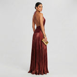 Brittany - rochie maxi elegantă — imagine 6