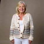 Brooke - Cardigan islandez retro — imagine 1