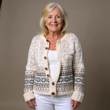 Brooke - Cardigan islandez retro — imagine 1