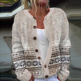 Brooke - Cardigan islandez retro — imagine 2