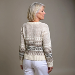 Brooke - Cardigan islandez retro — imagine 3