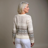 Brooke - Cardigan islandez retro — imagine 3