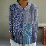 Bluză Brooklyn Patchwork — imagine 1