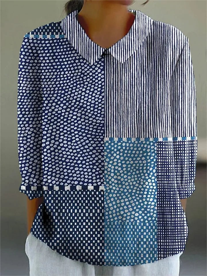 Bluză Brooklyn Patchwork — imagine 2