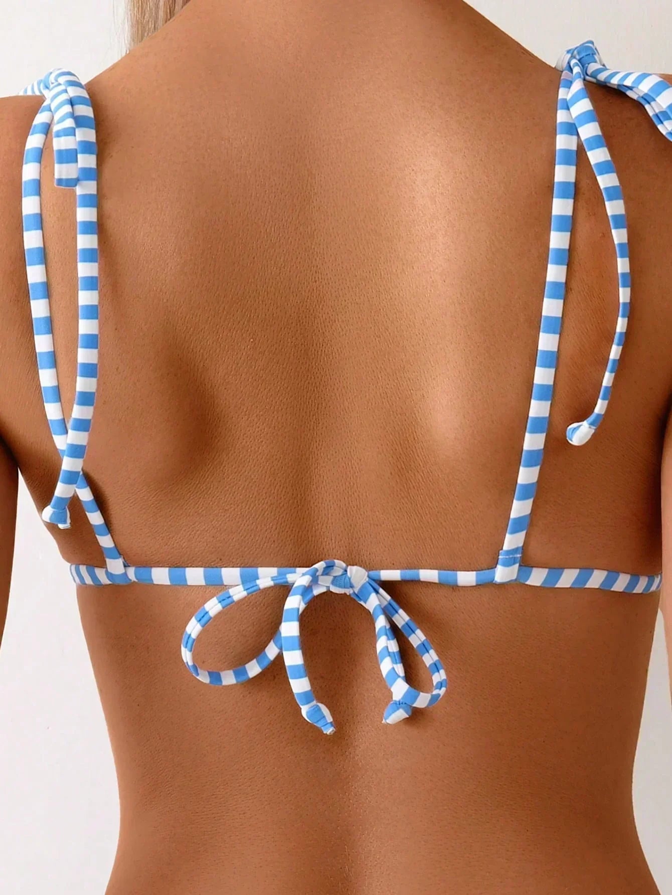 Candace - Costume de baie triunghiulare cu imprimeu de lămâie — imagine 7