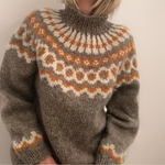 Carla - Pulover retro tricotat — imagine 1