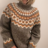 Carla - Pulover retro tricotat — imagine 1
