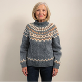 Carla - Pulover retro tricotat — imagine 6