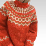 Carla - Pulover retro tricotat — imagine 15