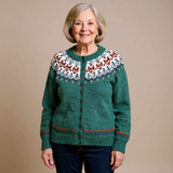 Carmen - cardigan islandez retro — imagine 1