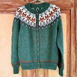 Carmen - cardigan islandez retro — imagine 2