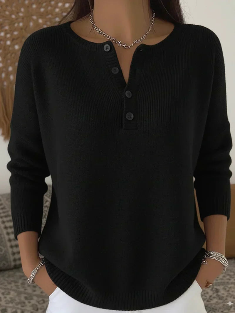 Pulover cu nasturi Carol Henley — imagine 4