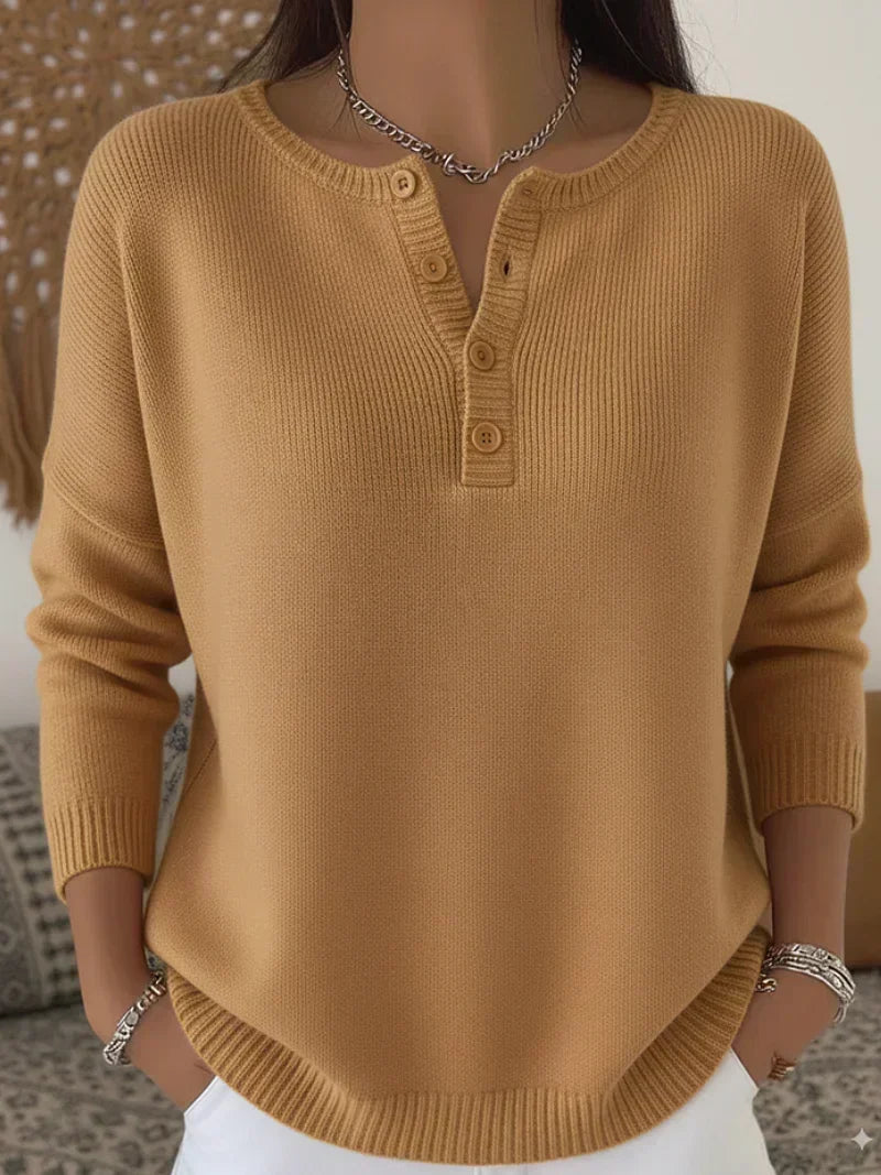 Pulover cu nasturi Carol Henley — imagine 7