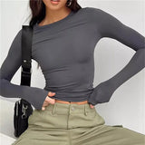 Caroline - top minimalist casual pentru femei — imagine 3