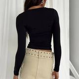 Caroline - top minimalist casual pentru femei — imagine 10