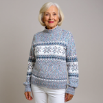 Caroline - Pulover retro tricotat — imagine 5