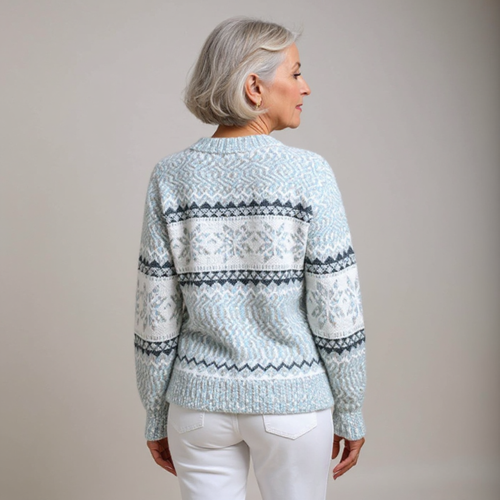 Caroline - Pulover retro tricotat — imagine 10