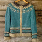 Cardigan retro tricotat Cassandra — imagine 1