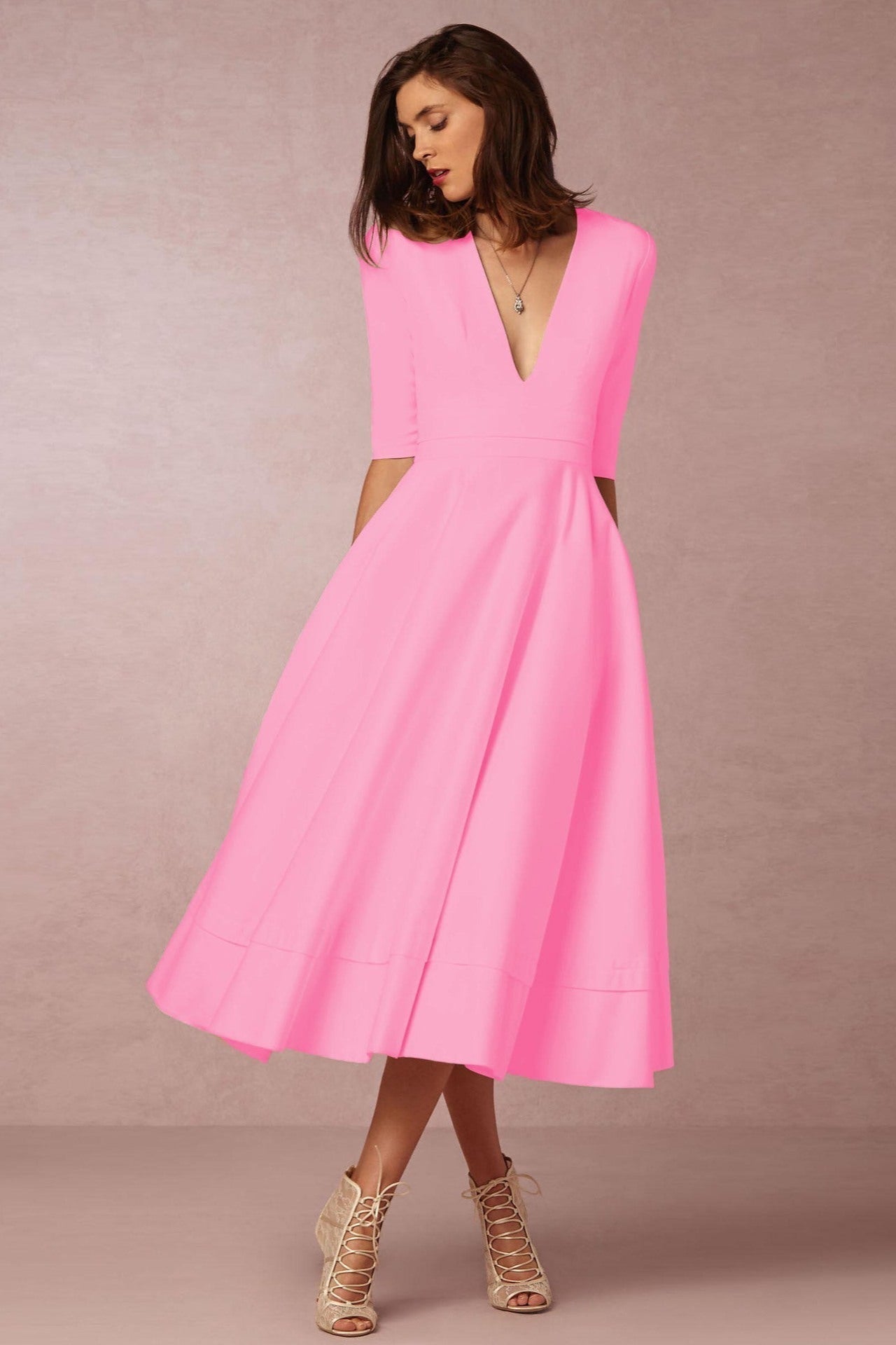 Cassidy - Rochie midi pentru femei — imagine 2