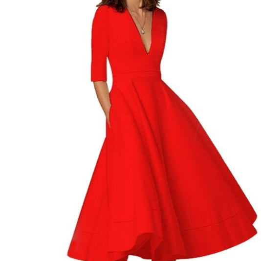Cassidy - Rochie midi pentru femei — imagine 3