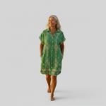 Rochie Charlotte din pânză de bumbac — imagine 1