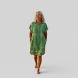 Rochie Charlotte din pânză de bumbac — imagine 1
