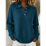 Charlotte - pulover moale cu guler polo — imagine 2