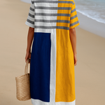 Rochie Charlotte cu blocuri de culoare — imagine 3