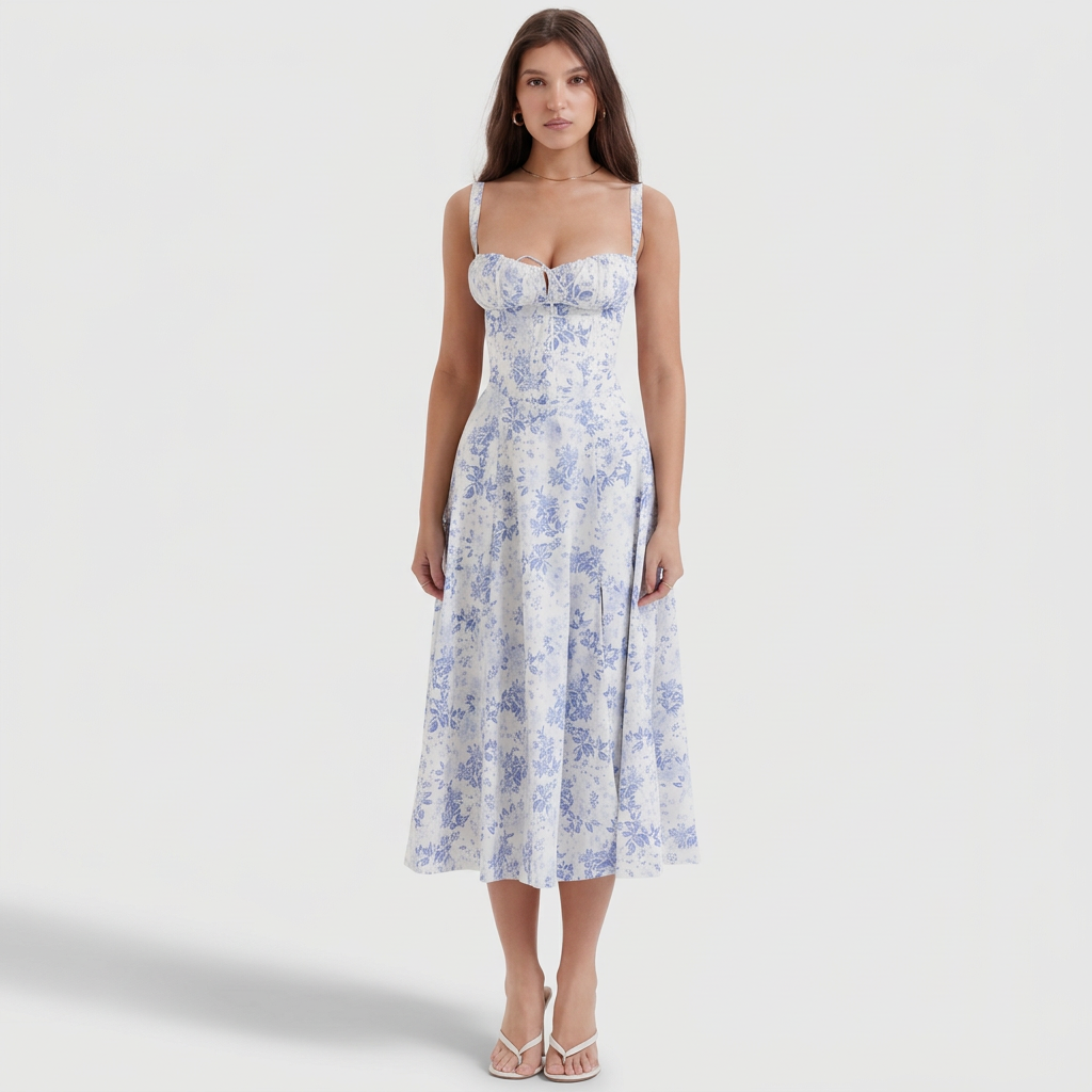 Courtney - rochie maxi elegantă — imagine 3