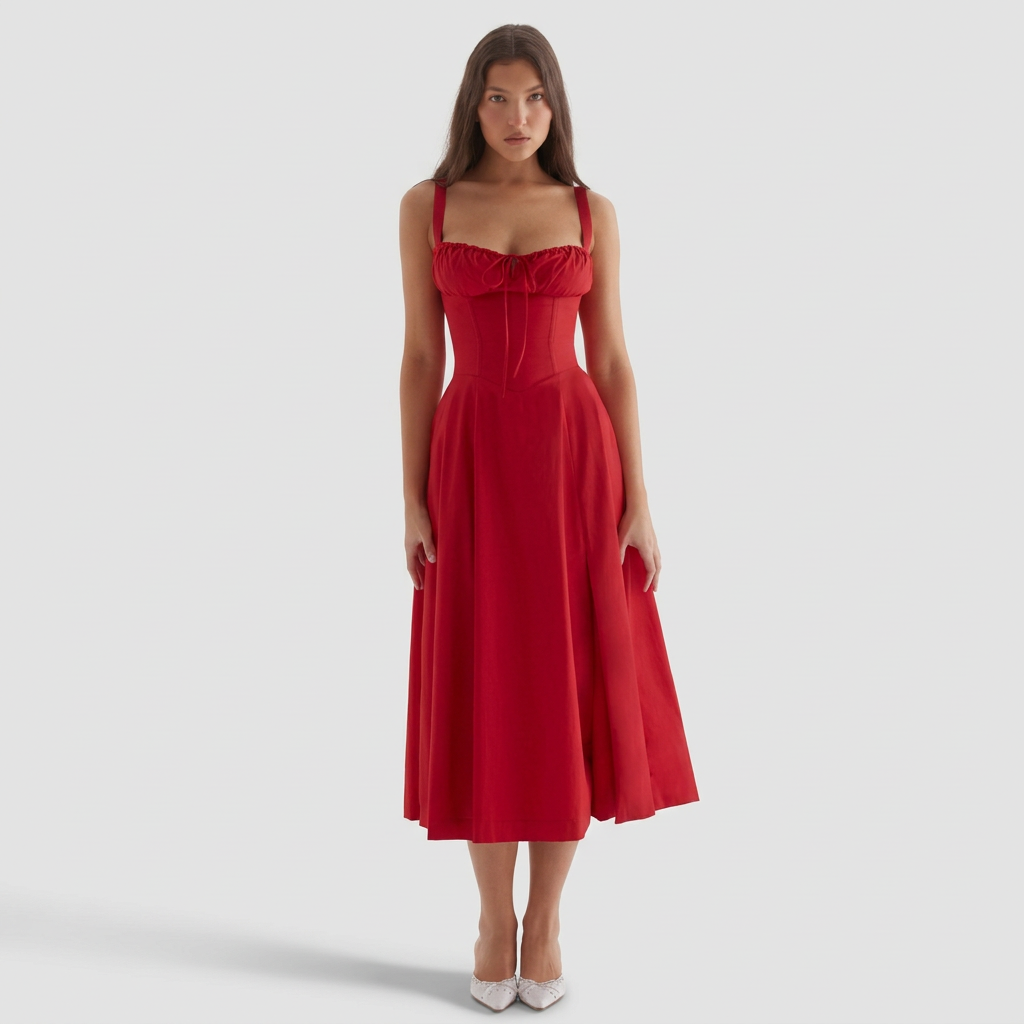 Courtney - rochie maxi elegantă — imagine 4