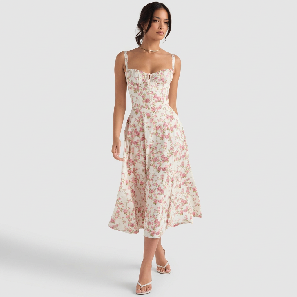 Courtney - rochie maxi elegantă — imagine 5