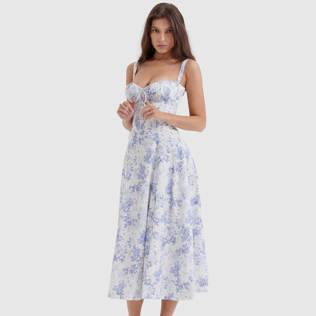 Courtney - rochie maxi elegantă — imagine 14