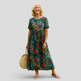 Courtney - Rochie maxi cu imprimeu floral — imagine 3