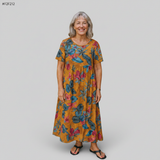 Courtney - Rochie maxi cu imprimeu floral — imagine 4