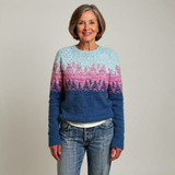 Cynthia - Pulover retro tricotat — imagine 2