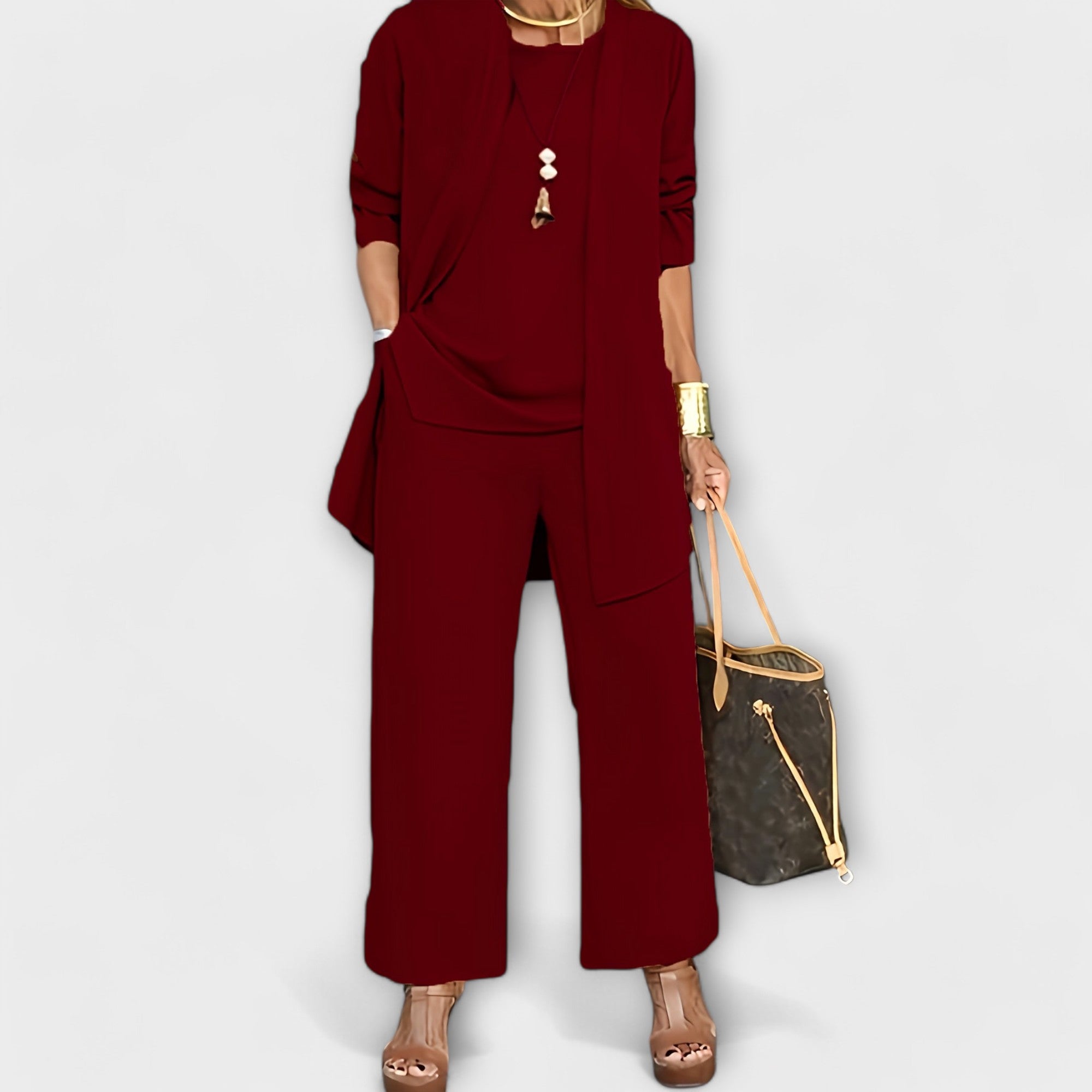 Daniela - set casual de trei piese — imagine 4