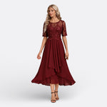 Dawn - rochie cu mânecă scurtă din dantelă — imagine 11