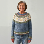 Deborah - Pulover retro tricotat — imagine 2