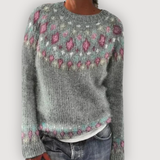 Denise - Pulover tricotat cu miel — imagine 3