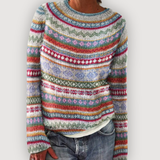 Denise - Pulover tricotat cu miel — imagine 5
