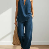 Denise - Set din două piese din denim — imagine 2