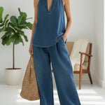 Denise - Set din două piese din denim — imagine 3