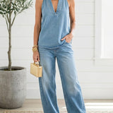 Denise - Set din două piese din denim — imagine 5