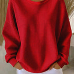 Diane – Pulover clasic texturat tricotat — imagine 9