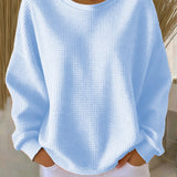 Diane – Pulover clasic texturat tricotat — imagine 10