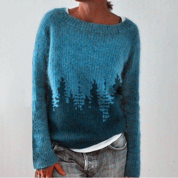 Donna - Pulover retro tricotat — imagine 1