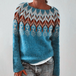 Elaine - Pulover retro tricotat — imagine 1