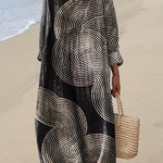 Eleanor - rochie boemă cu model patchwork — imagine 2