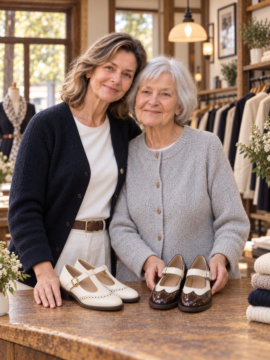Elena Sibiu — mamă și fiică în boutique