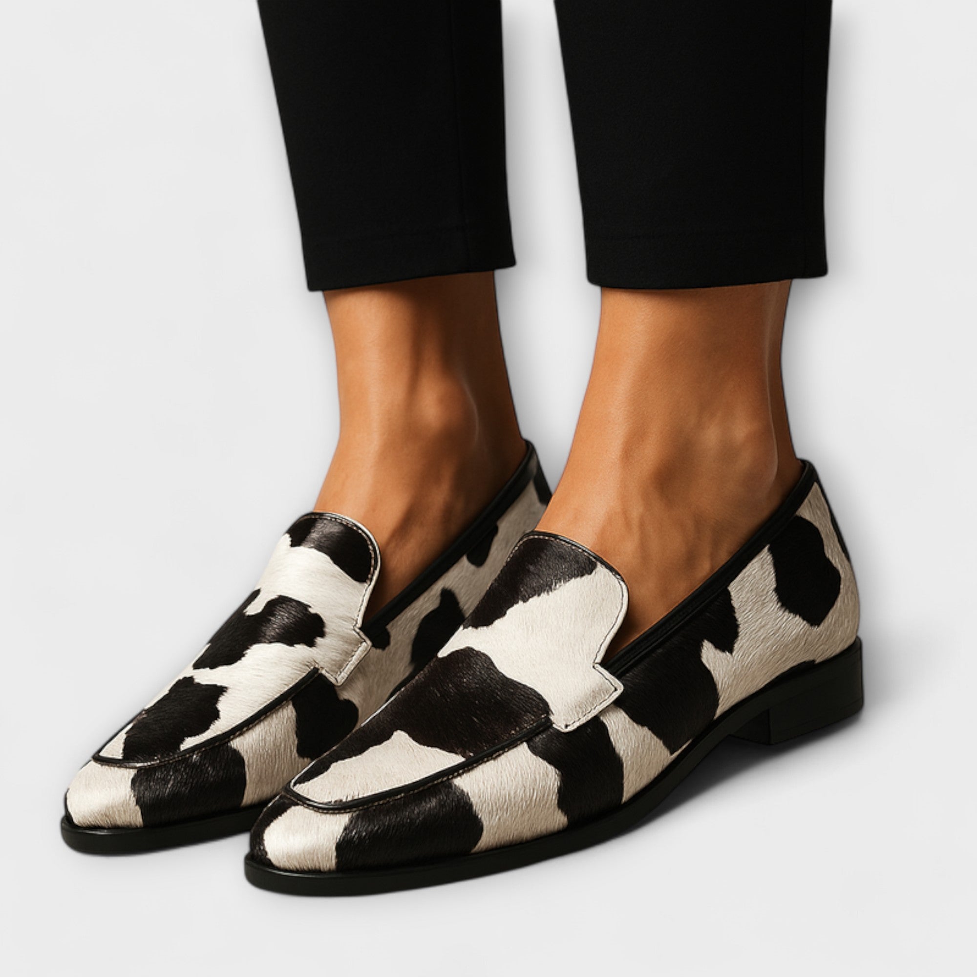 Elise – Mocasini cu imprimeu animal — imagine 2